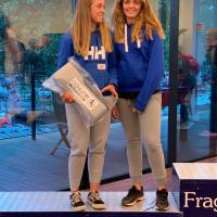 Le sorelle Giunchiglia sul podio - Foto Giolai